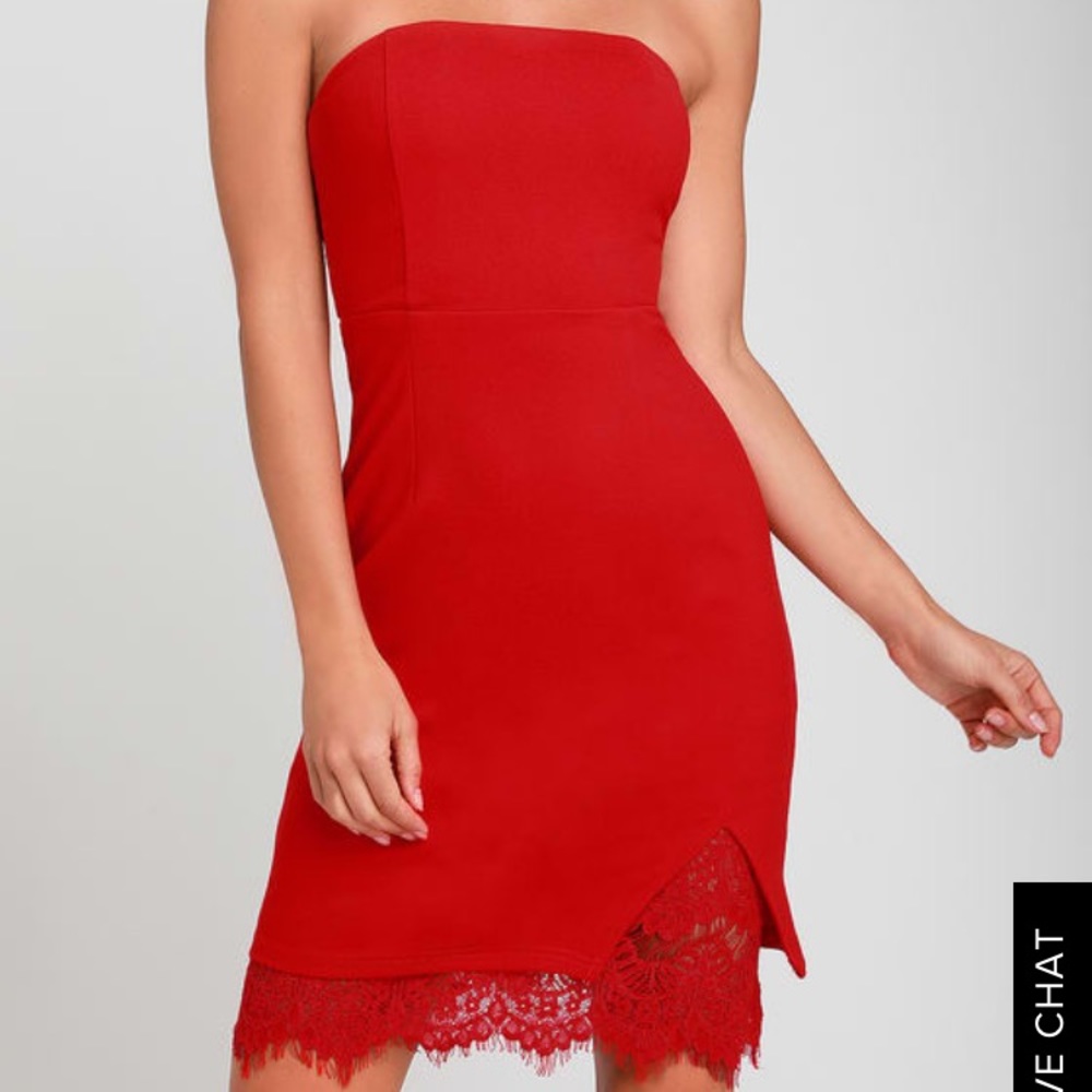 LuLu’s Red Formal Dress